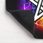 Tapis De Souris pentagramme du Wiccan (Coin)