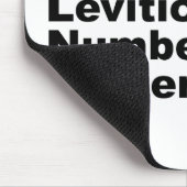 Tapis De Souris Pentateuque | Genèse Exode Lévitique Nombres... (Coin)