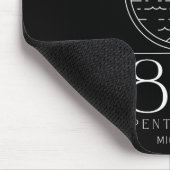 Tapis De Souris Pentwater Michigan Michigander État Mi Voyage Boa (Coin)