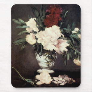 Tapis De Souris Peonies d'Edouard Manet