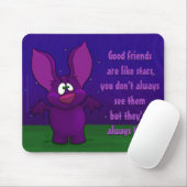 Tapis De Souris Pepe la batte, mousepad de w/quote (Avec souris)