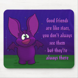 Tapis De Souris Pepe la batte, mousepad de w/quote