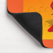 Tapis De Souris Pepper Rouge Diva Puzzle (Coin)