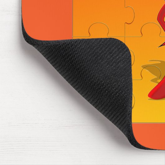 Tapis De Souris Pepper Rouge Diva Puzzle (Coin)