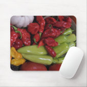 Tapis De Souris Peppers chili (Avec souris)
