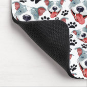 Tapis De Souris Peppy Pit Bull American Pitbull Pet Chien Chien Ch (Coin)
