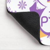 Tapis De Souris Peppy Purple Penguin (Coin)