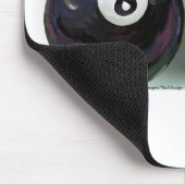 Tapis De Souris Perdre la compétence gagner la chance 8 balle (Coin)