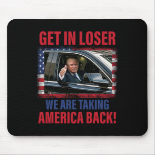 Tapis De Souris Perdre Nous Reprenons L'Amérique Trump Funn