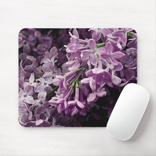 Tapis De Souris Perdu dans le lilas (Avec souris)