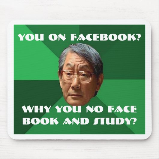 Tapis De Souris Père asiatique de grandes expectatives - (Devant)