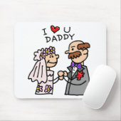 Tapis De Souris Père de la mariée (Avec souris)