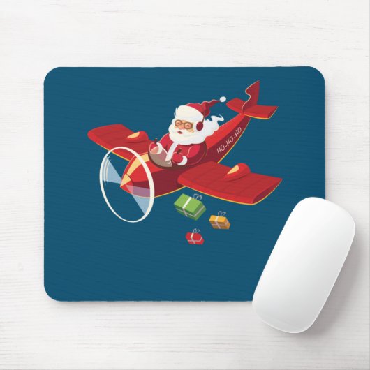 Tapis De Souris Père Noël (Avec souris)