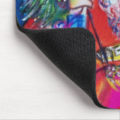 TAPIS DE SOURIS PÈRE NOËL AVEC ARBRE DE NOËL ET CADEAUX (Coin)