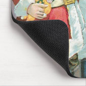Tapis De Souris Père Noël Avec Enfants (Coin)