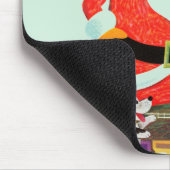 Tapis De Souris Père Noël avec le train (Coin)