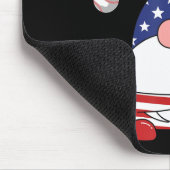 Tapis De Souris Père Noël Baseball Gnome - 4 juillet (Coin)