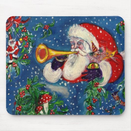TAPIS DE SOURIS PÈRE NOËL BUGLER (Devant)