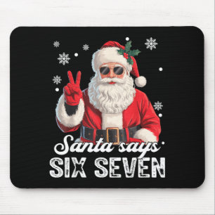 Tapis De Souris Père Noël cool dit 67 Mème Noël drôle de Noël Xmas