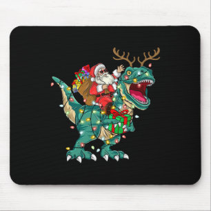 Tapis De Souris Père Noël équitation Dinosaur T rex Deer Kids Boys