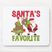 Tapis De Souris Père Noël favori (Devant)