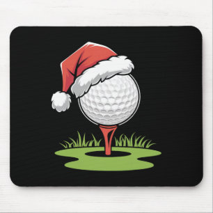 Tapis De Souris Père Noël Golf Ball pour Noël Golf Ball Noël