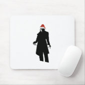 Tapis De Souris père Noël nosferatu (Avec souris)