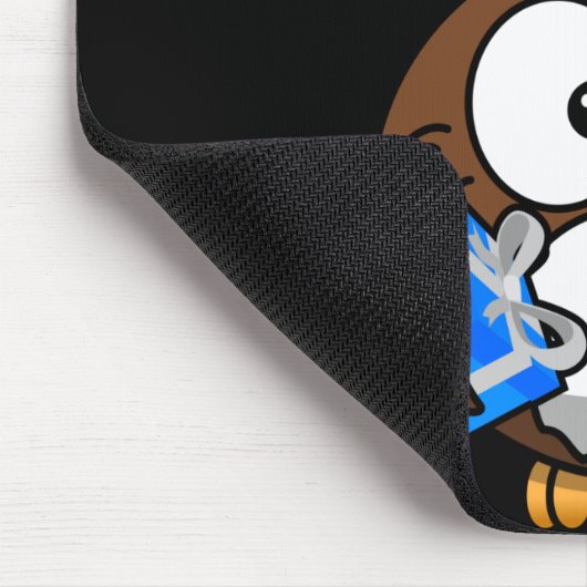 Tapis De Souris Père Noël Owl Souris (Coin)