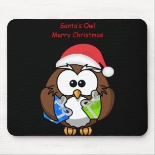 Tapis De Souris Père Noël Owl Souris