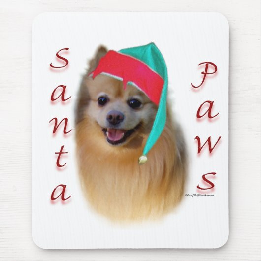 Tapis De Souris Père Noël Paws (Devant)