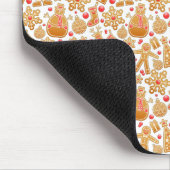 Tapis De Souris Père Noël & Snowman Gingerbread Noël Cookies (Coin)