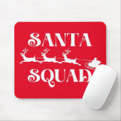 Tapis De Souris Père Noël Squad Noël (Avec souris)