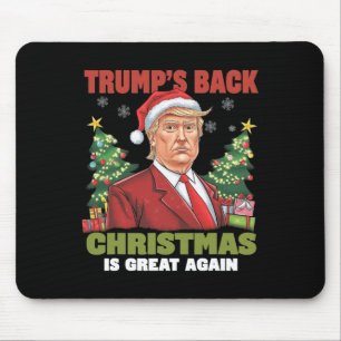 Tapis De Souris Père Noël Trump Danse Rendre Noël super moche