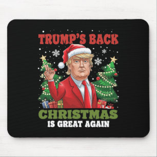 Tapis De Souris Père Noël Trump Danse Rendre Noël super moche