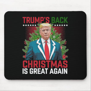 Tapis De Souris Père Noël Trump Danse Rendre Noël super moche