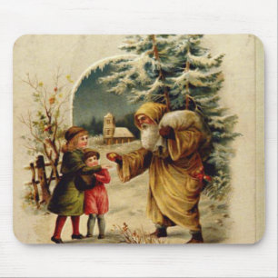 Tapis De Souris Père Noël victorienne