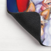 Tapis De Souris Père Noël Yorkies à Noël (Coin)
