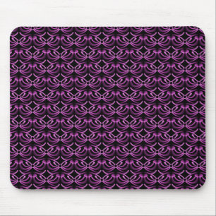 Tapis De Souris Perfection de prune Élégance radiale Mousepad