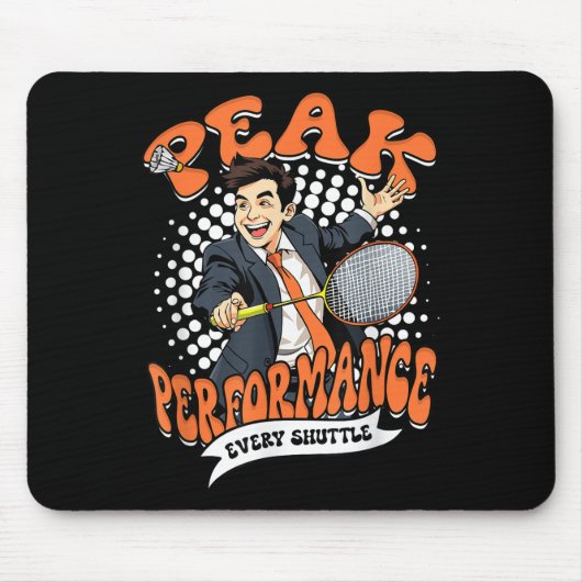 Tapis De Souris Performance de pointe de badminton chaque volant (Devant)