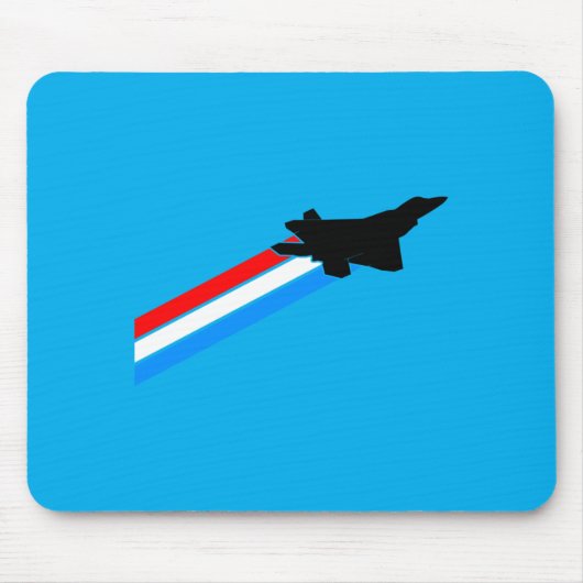Tapis De Souris Performance du chasseur F-22 Raptor (Devant)