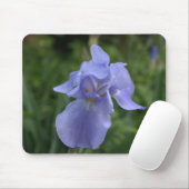 Tapis De Souris Périwinke Blue Iris Mousepad (Avec souris)