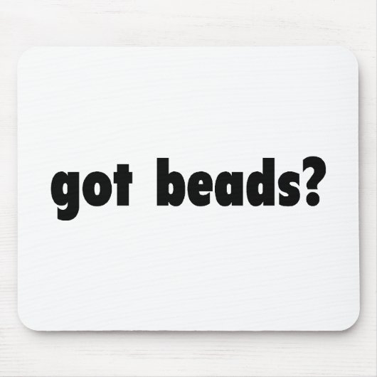 Tapis De Souris perles obtenues (Devant)