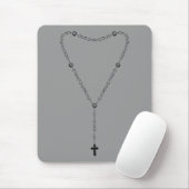 Tapis De Souris Perles Rosaires (Avec souris)
