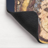 Tapis De Souris Péroné avec le visage d'un jeune homme (Coin)