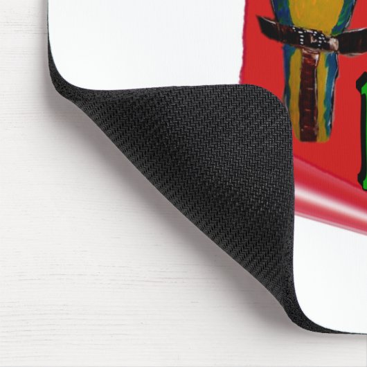 Tapis De Souris Perroquet (Coin)