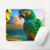 Tapis De Souris Perroquet (Avec souris)