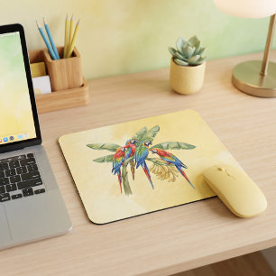 Tapis De Souris Perroquet