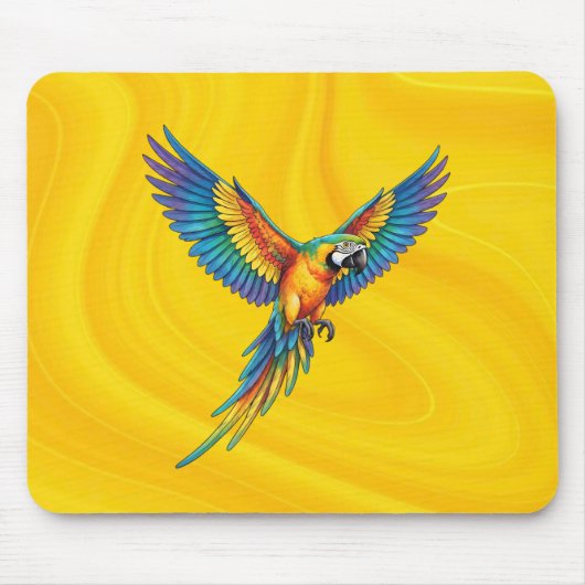 Tapis De Souris Perroquet (Devant)
