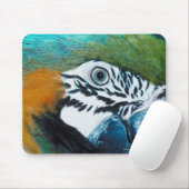 Tapis De Souris Perroquet bleu (Avec souris)