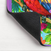 Tapis De Souris perroquet coloré (Coin)